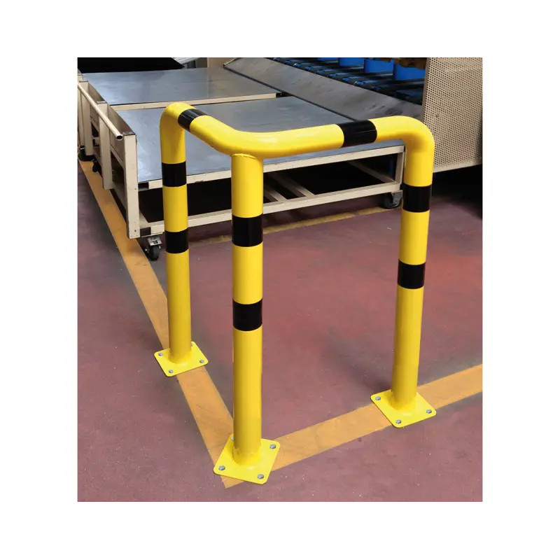 Arceau de protection industriel pour angles à 3 pieds hauteur 600 ou 1200mm | Prossentiel