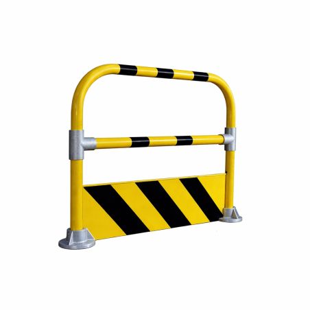 Arceau de sécurité industriel sur platines en fonte Ø 50 mm | Prossentiel