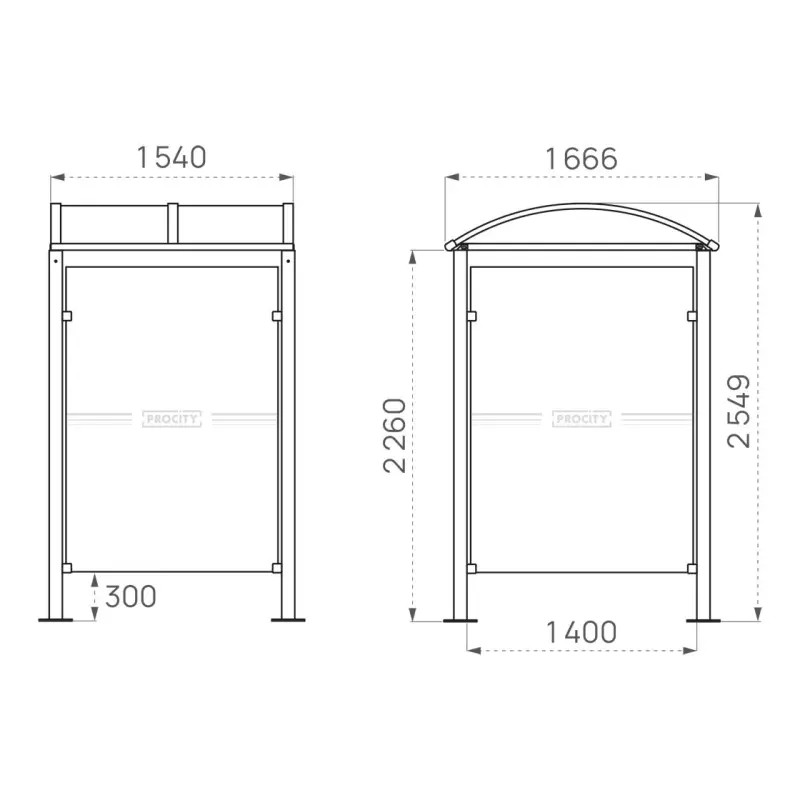 Abri caisse Voûte | Prossentiel