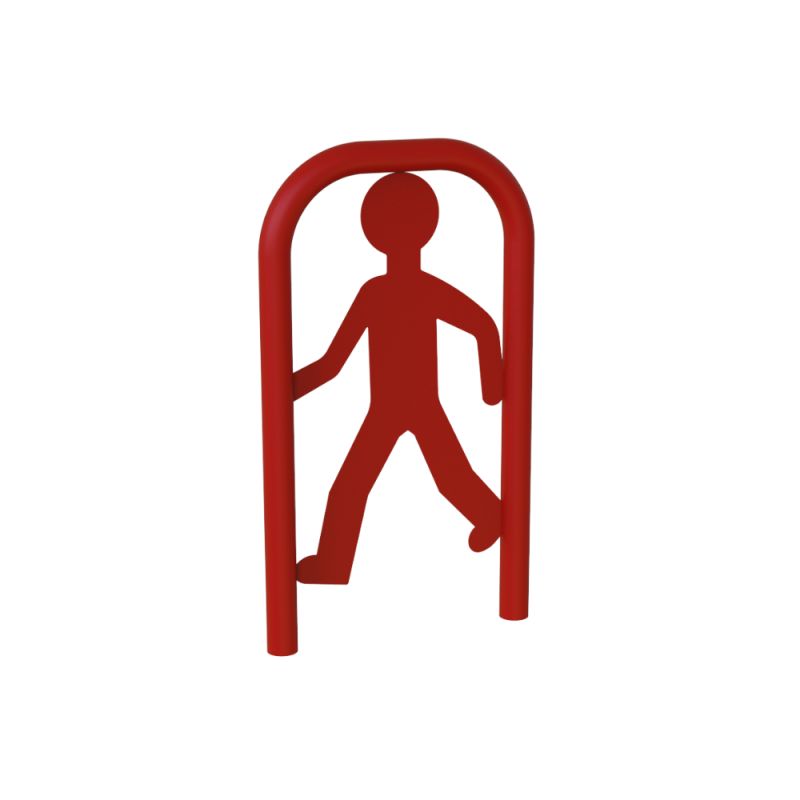 Bonhomme acier signalisation passage piéton | Prossentiel