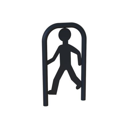 Bonhomme acier signalisation passage piéton | Prossentiel