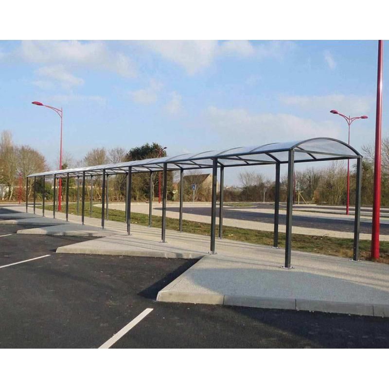 Passage couvert Voûte avec toit en polycarbonate - format standard | Prossentiel