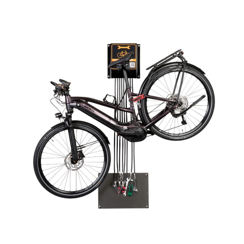 Station de gonflage et d'entretien vélo murale | Prossentiel