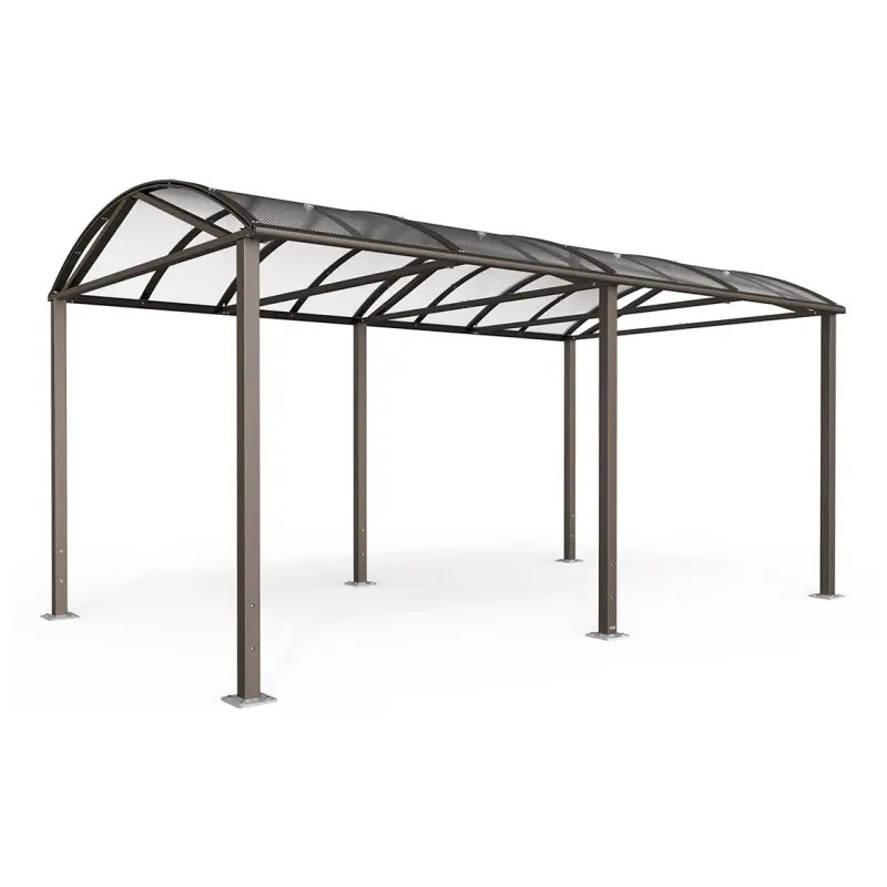 Passage couvert Voûte avec toit en polycarbonate - grand format | Prossentiel