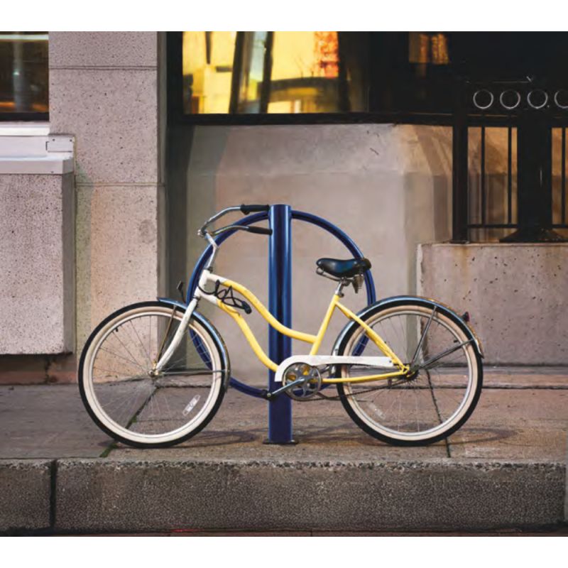 Appui vélos circulaire en acier Norea | Prossentiel