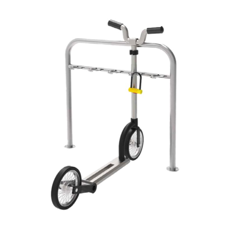 Support pour trotinettes sur platines - 5 places | Prossentiel