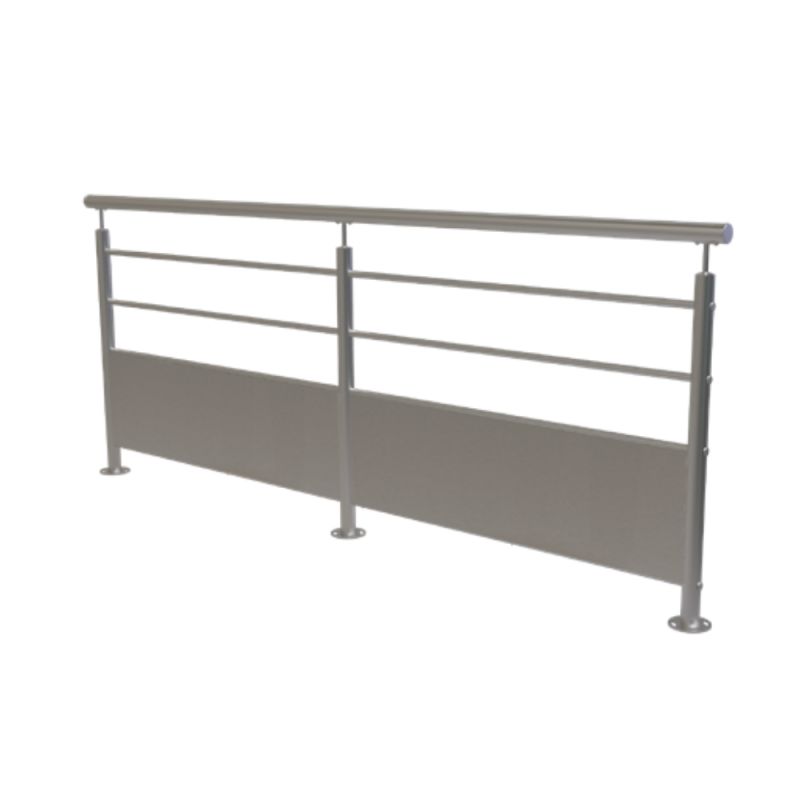 Barrière garde corps en kit - sur platines | Prossentiel