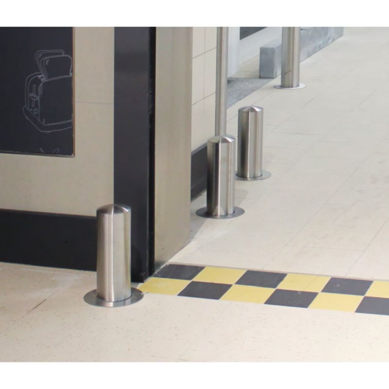 Mini borne de protection basse inox | Prossentiel