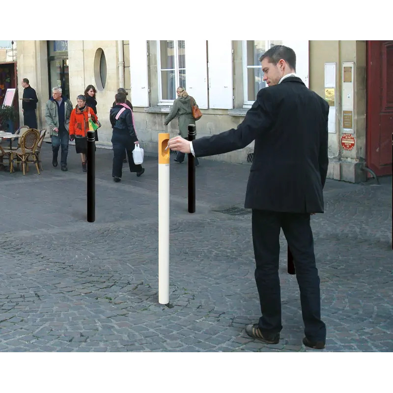 Potelet cendrier urbain cigarette Prossentiel