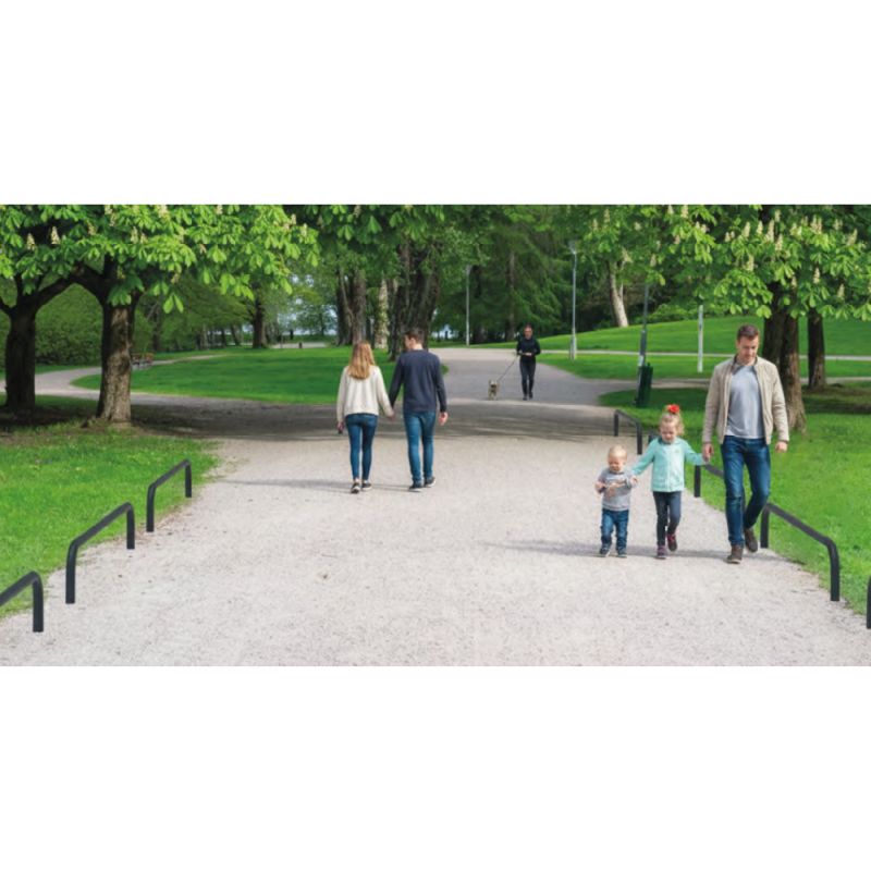 Arceau de protection bas piéton