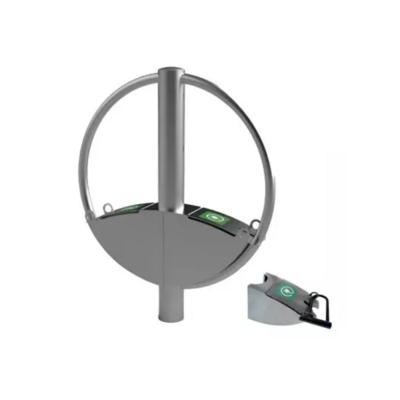 Arceau vélo VAE avec recharge électrique inox Norea