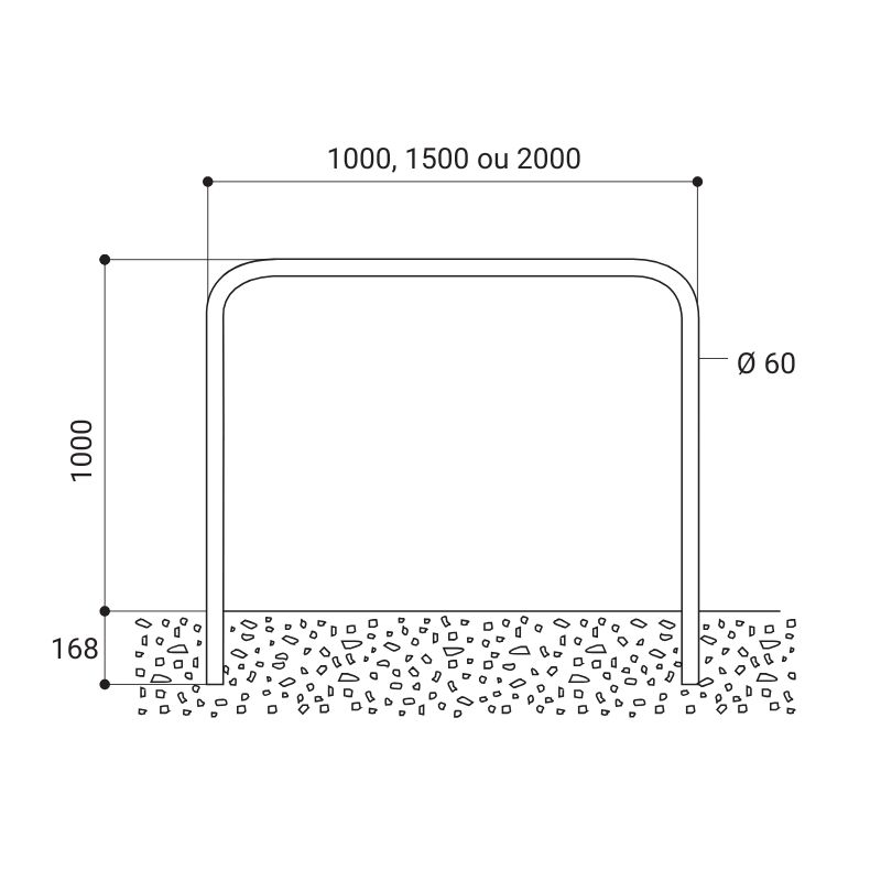 Arceau de protection simple Prossentiel 