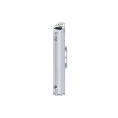 Cendrier mural tube aluminium biseauté Prossentiel