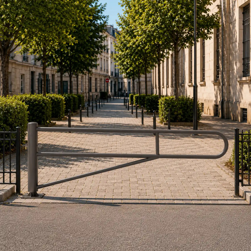 Barrière d'accès pivotante - longueur 3 mètres Prossentiel