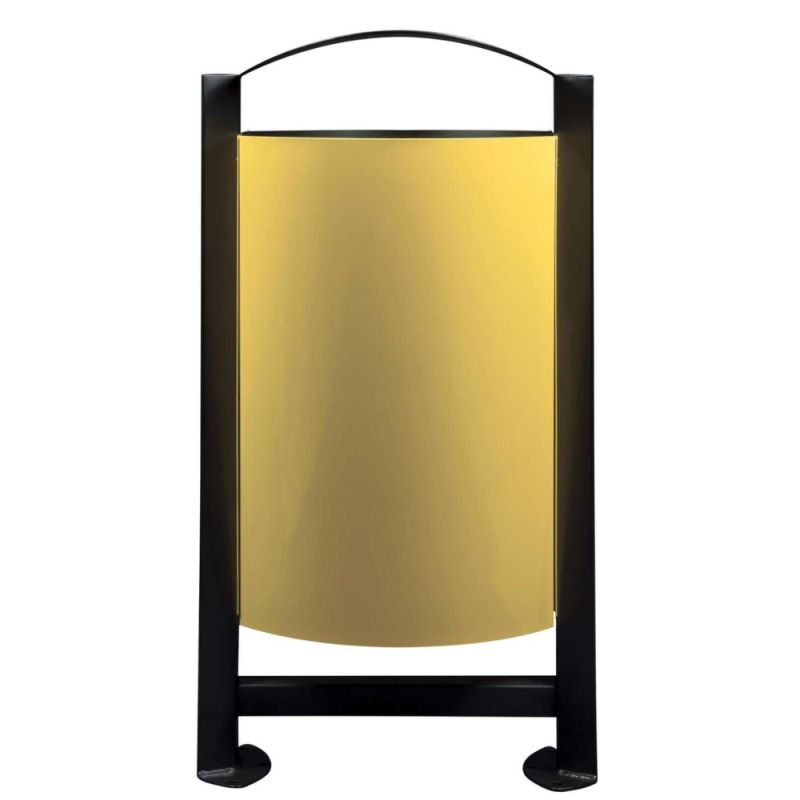 Corbeille sur pied Arkea Metal -2 x 60L