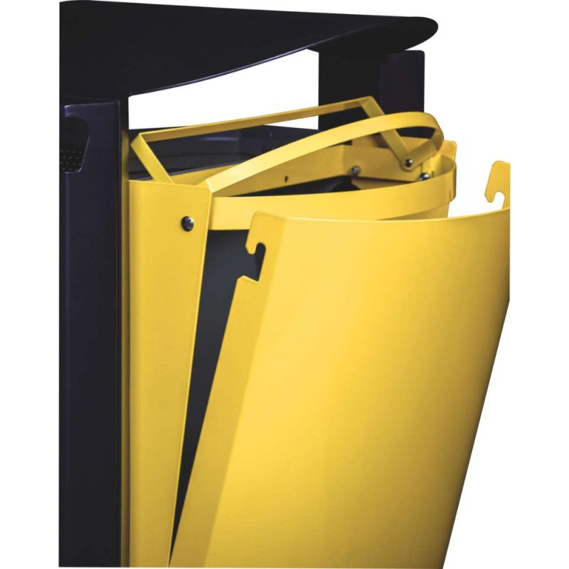 Corbeille sur pied Arkea Metal -2 x 60L