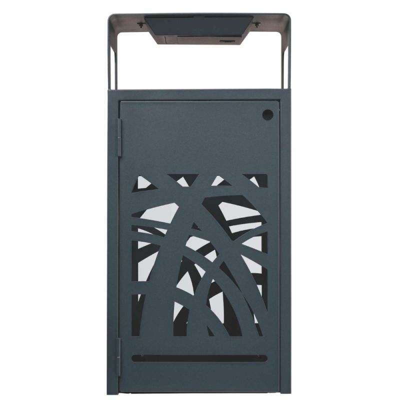Corbeille de tri métal anti-nuisibles Cybel -60L