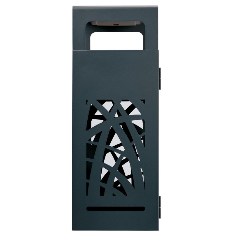 Corbeille de tri métal anti-nuisibles Cybel -60L