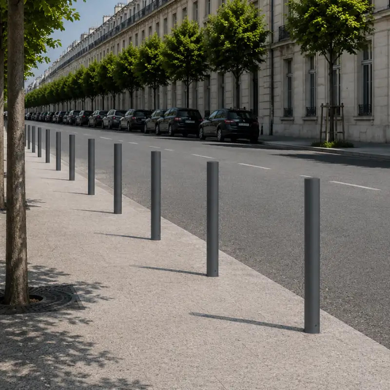 Potelet de ville fixe Tenor Prossentiel