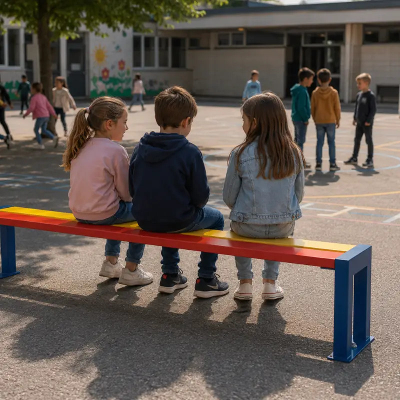 Banquette école maternelle ou primaire Silaos® Prossentiel