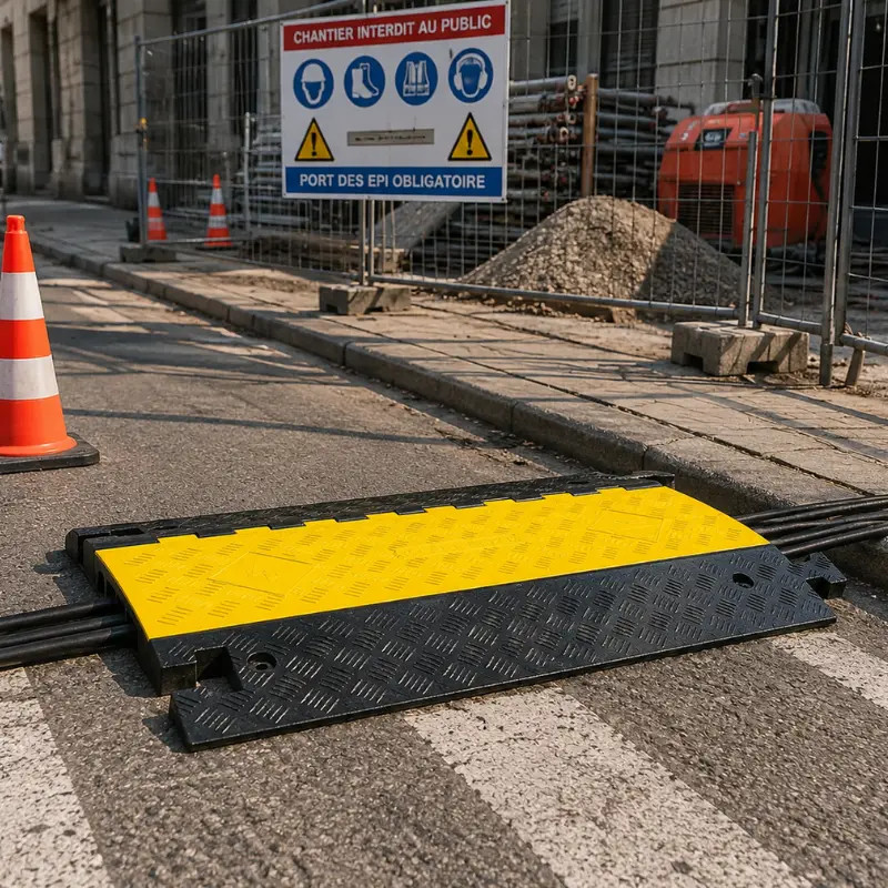 Passe câble caoutchouc 3 canaux intérieur et extérieur | Prossentiel