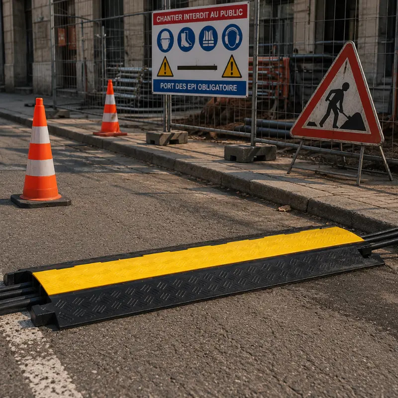 Passe câble caoutchouc 2 canaux intérieur et extérieur | Prossentiel