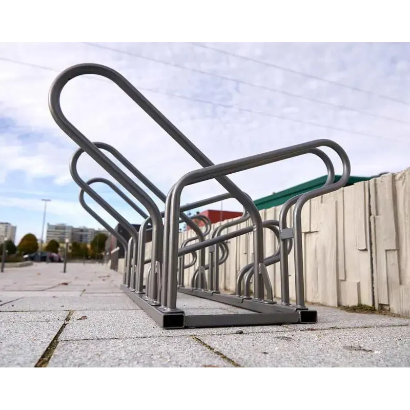 Support vélos 6 places Optimum galva Prossentiel
