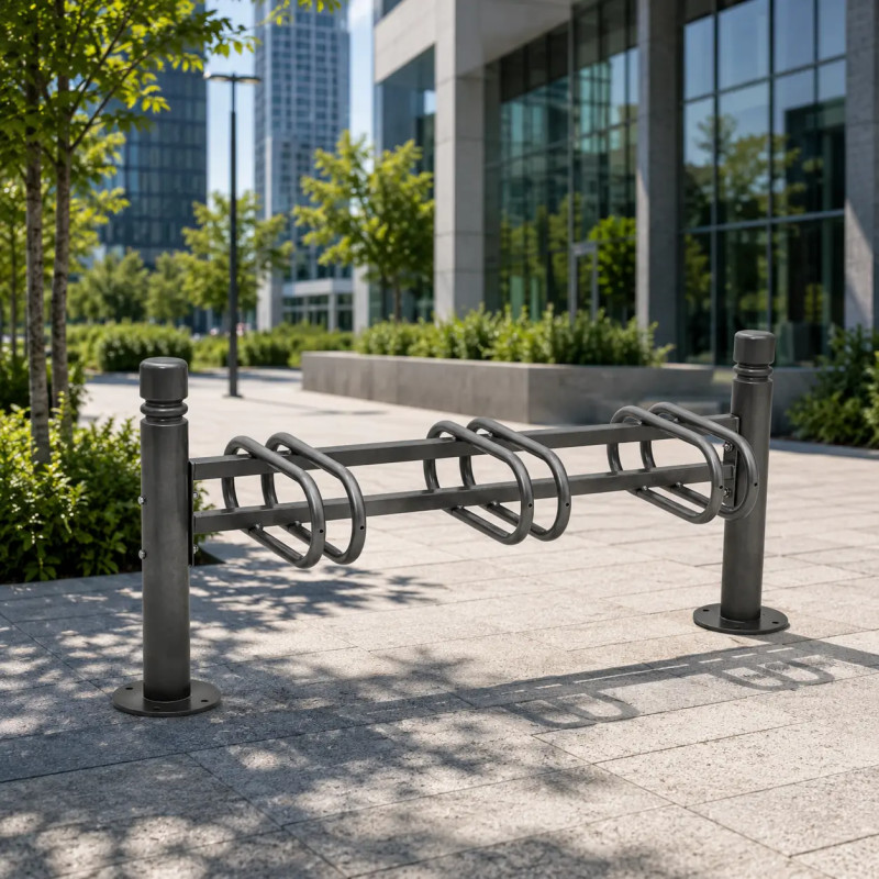 Support vélos 3 ou 6 places Province City Prossentiel