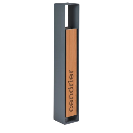 Cendrier extérieur design compact HPL Lotan 1,5L Prossentiel