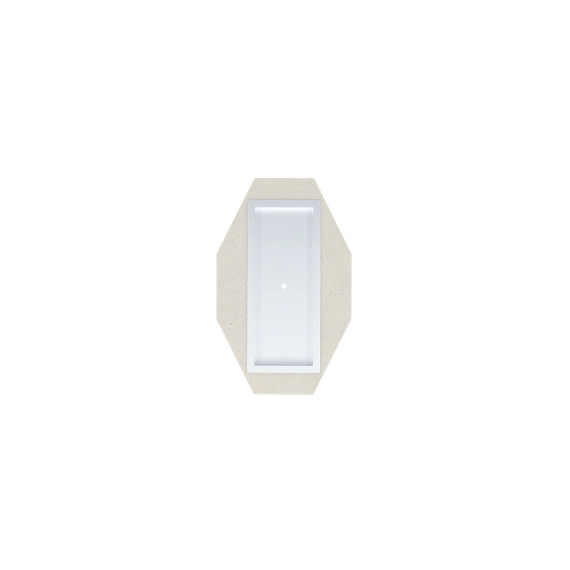 Cendrier design en béton Ondine 2L Prossentiel