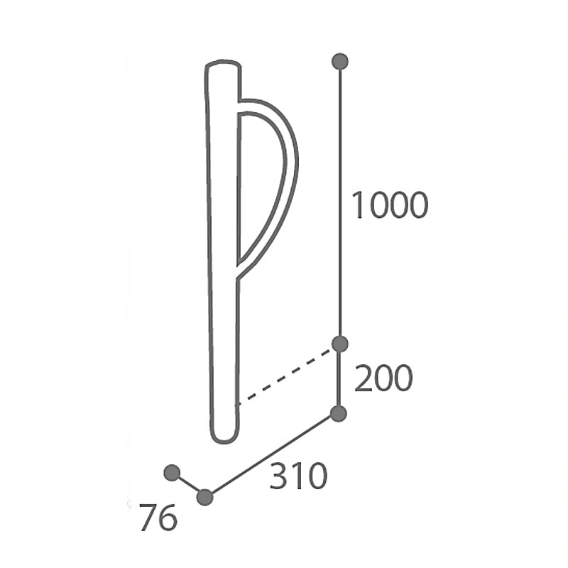 Appui vélo Inox Parkea Prossentiel