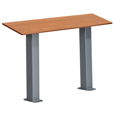 Assis-debout stratifié compact HPL Cancale 2 places Prossentiel