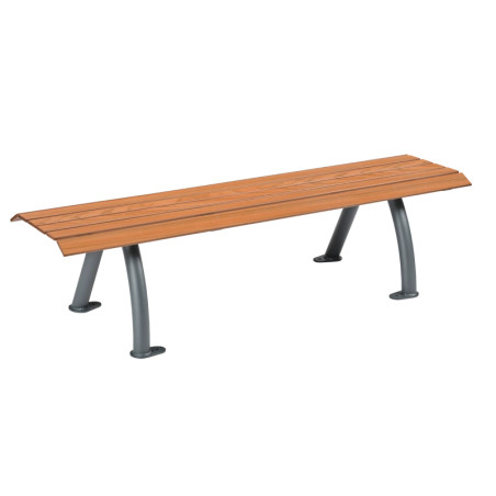 Banquette extérieure stratifié compact HPL Sydney Prossentiel