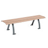 Banquette extérieure stratifié compact HPL Sydney Prossentiel