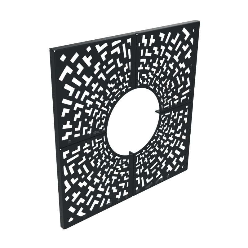 Grille d'arbre carrée design Arbea Prossentiel