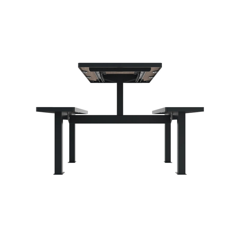 Table de pique-nique rectangle compact HPL Orpin 4 ou 8 places Prossentiel