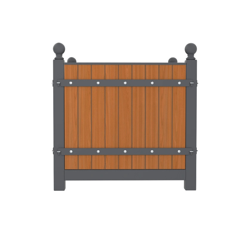 Bac d'orangerie Boule HPL aspect bois Zestia - 575L Prossentiel