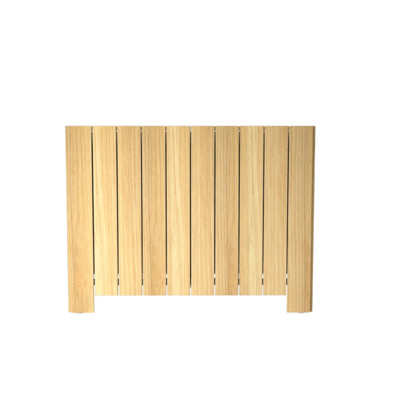 Jardinière bois carrée sur pieds Florim Prossentiel