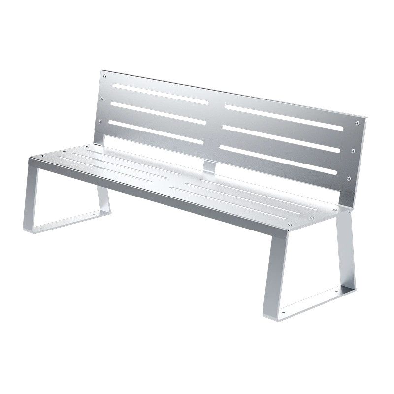 Banc public en inox Havane Prossentiel Prossentiel