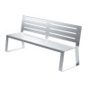 Banc public en inox Havane Prossentiel Prossentiel