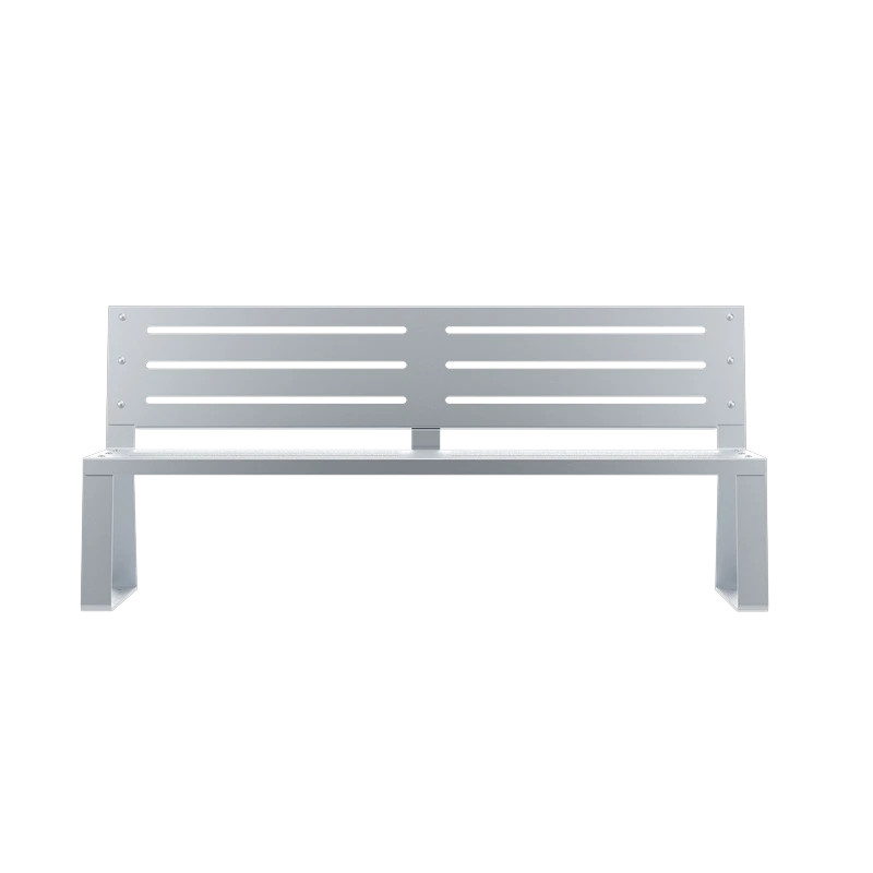 Banc public en inox Havane Prossentiel Prossentiel