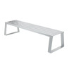 Banquette publique en inox Havane Prossentiel