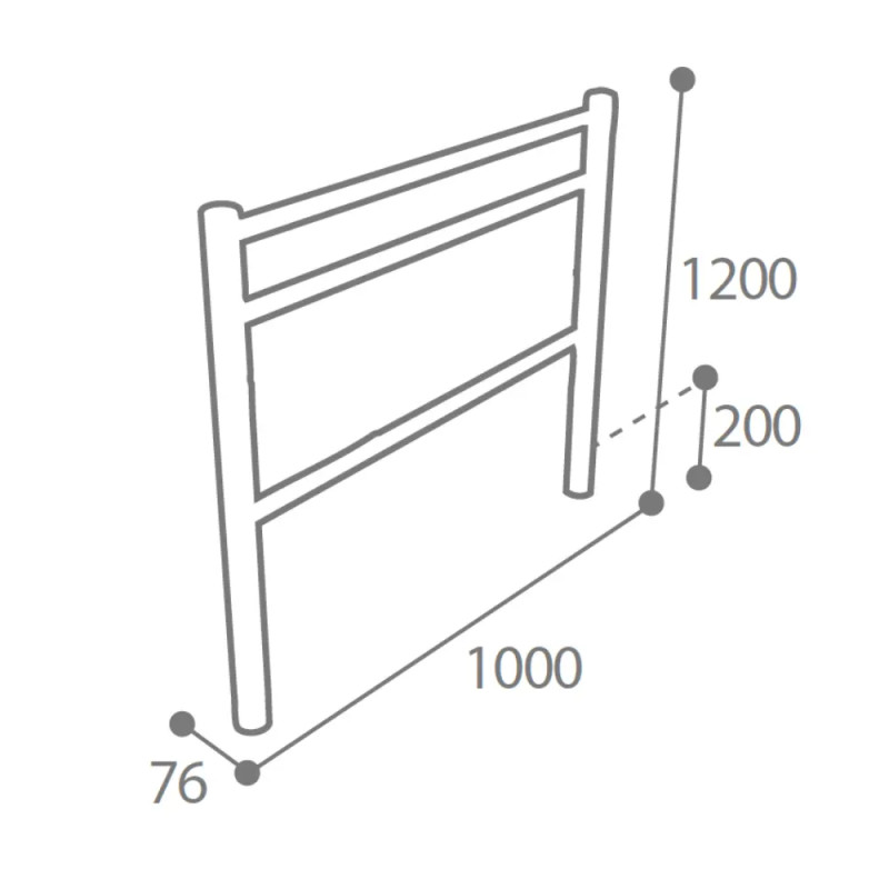 Barrière de ville en inox Lizel Prossentiel