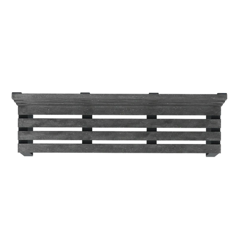 Banc urbain 100% plastique recyclé Havane Prossentiel