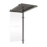 Extension Abri bus Conviviale® verre par module intermédiaire