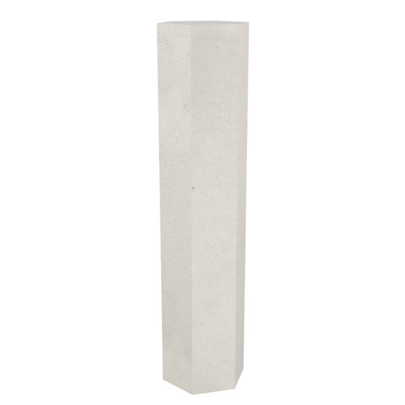 Borne béton haute hexagonale Egzo | Prossentiel 