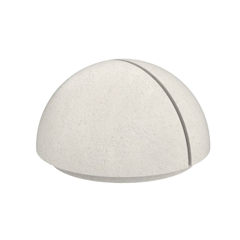 Borne anti-stationnement en béton demi-sphère Ligni | Prossentiel 