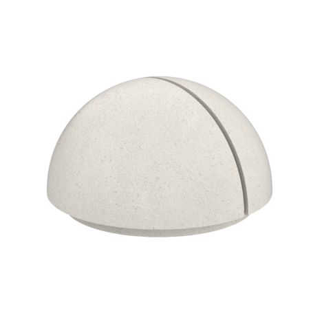Borne anti-stationnement en béton demi-sphère Ligni | Prossentiel 