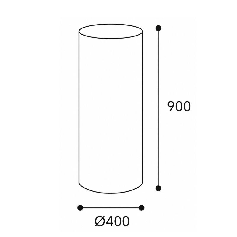 Borne de voirie en béton cylindrique Vibon | Prossentiel 