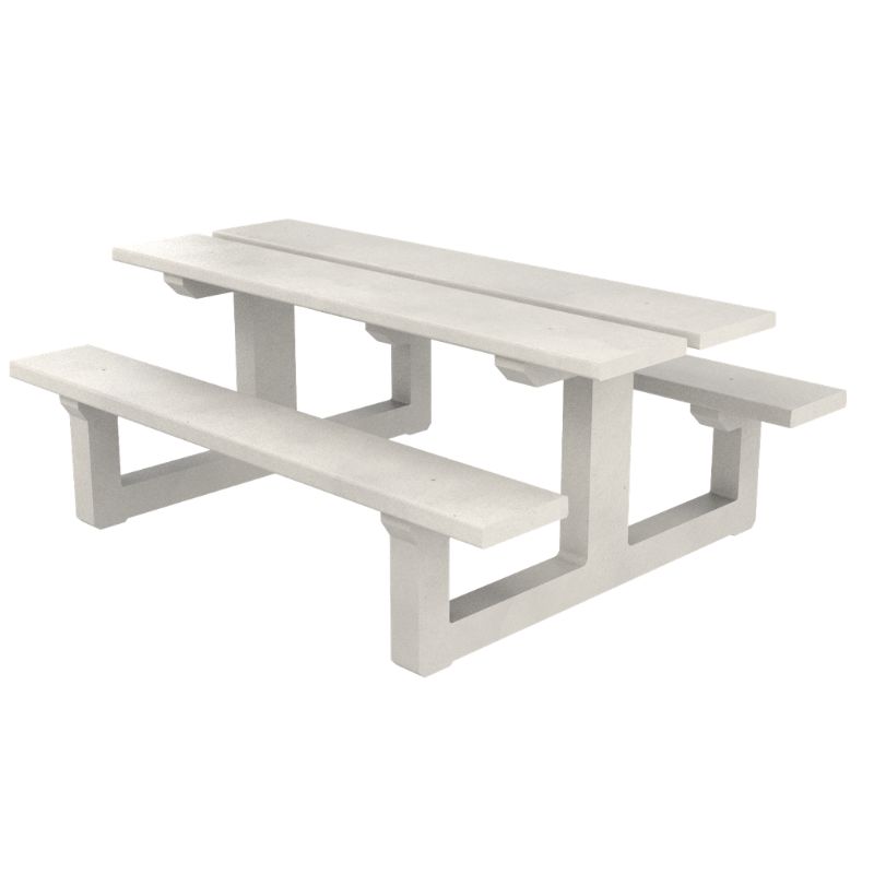 Table de pique-nique en béton Rubus 8 places | Prossentiel 